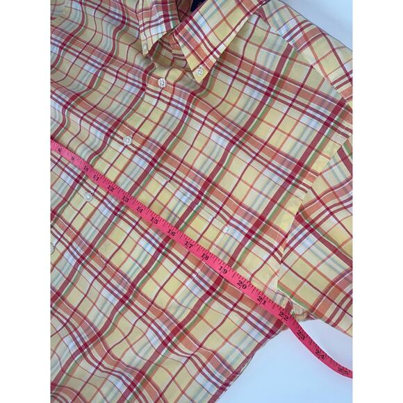 Brooks Brothers Mens Plaid Buttondown Shirt - Picture 5 of 6